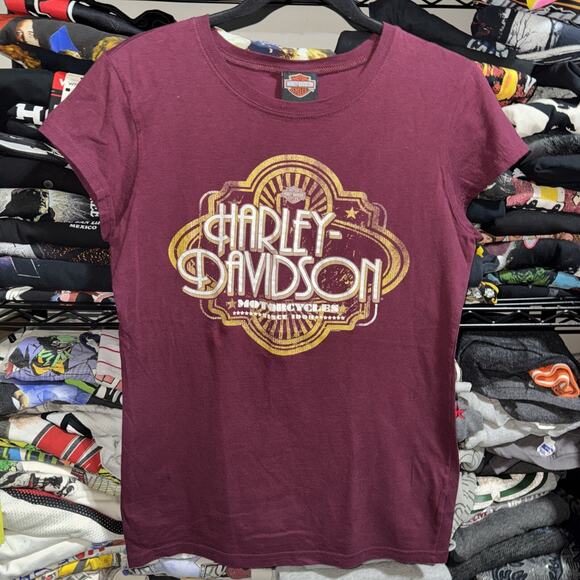 Y2K Harley Davidson Women’s Bahamas Shirt Size Medium - Picture 1 of 5